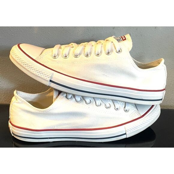 Converse Chuck Taylor All Star Classic Optical White Unisex Size WMS 9 Men’s 11 - Picture 9 of 13